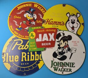 Vintage Porcelain Signs