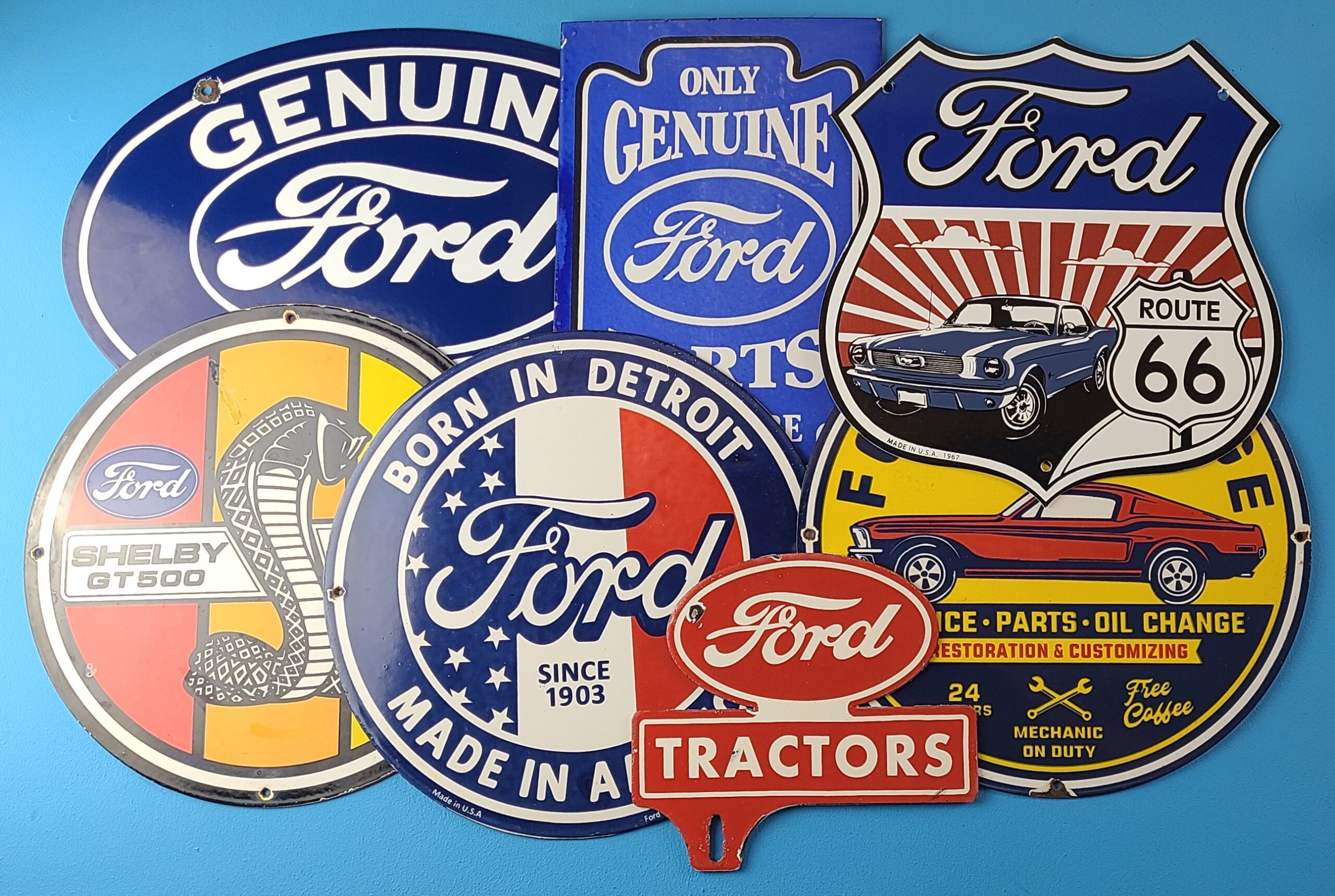 Vintage Porcelain Signs