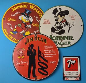 Vintage Porcelain Signs