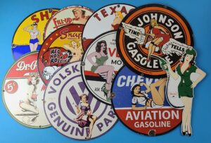 Vintage Porcelain Signs