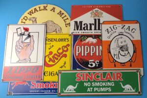 Vintage Porcelain Signs