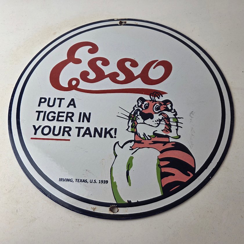 Vintage advertising sign