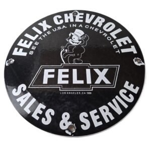 Vintage advertising sign