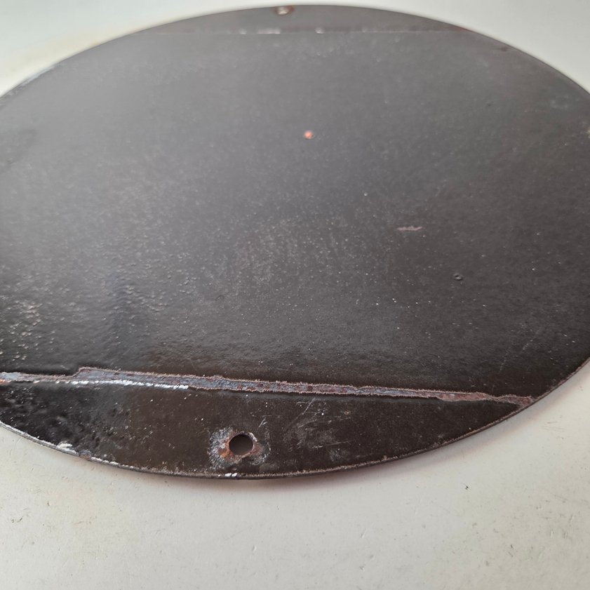 gas oil pump plate sign