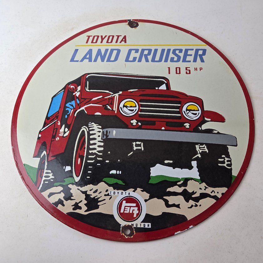 porcelain gas pump plate signs