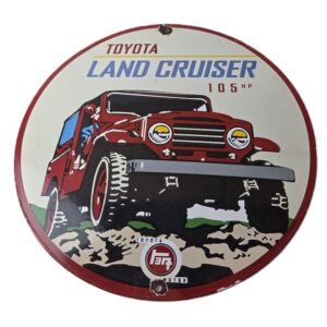 porcelain gas pump plate signs