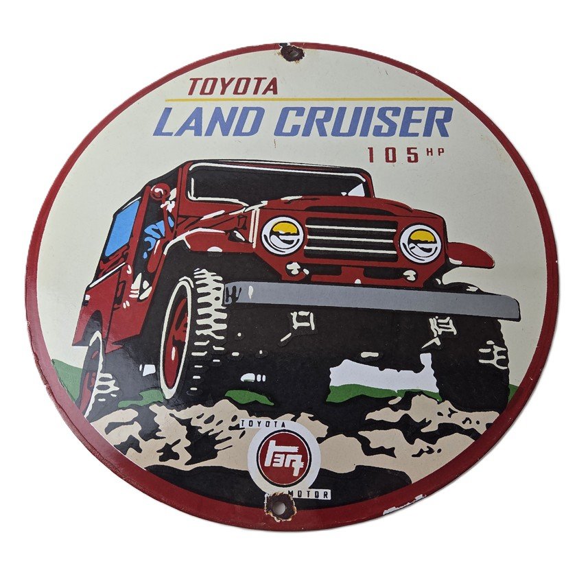 porcelain gas pump plate signs