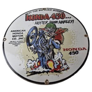 porcelain gas pump plate signs
