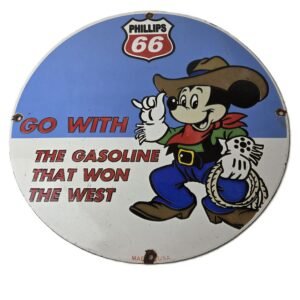 Vintage advertising sign