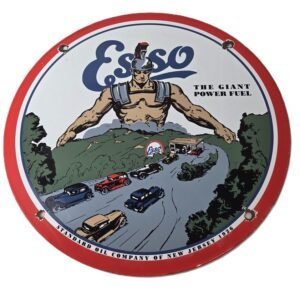 Vintage advertising sign