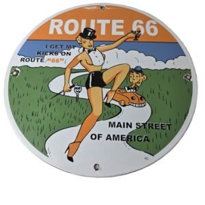 Vintage advertising porcelain signs