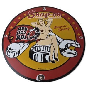 Vintage advertising porcelain signs