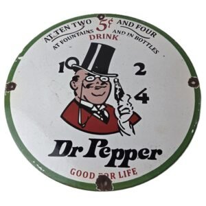 Vintage advertising porcelain signs