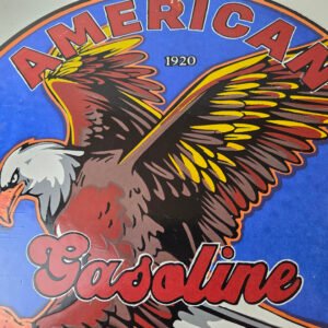 porcelain gas pump plate signs