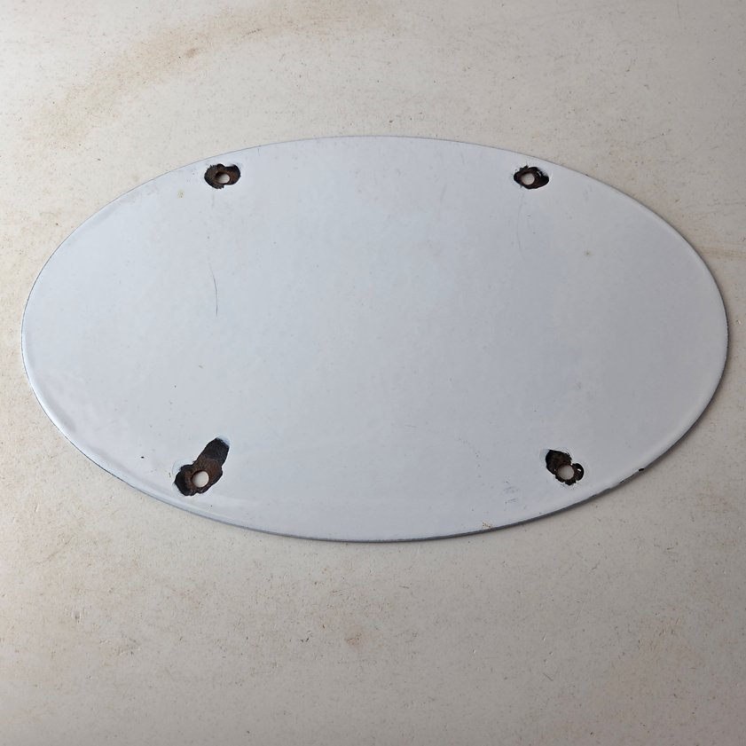 Vintage Ford Automobile Sign - Gas Car Service Station Pump Motor Porcelain Sign - Image 6