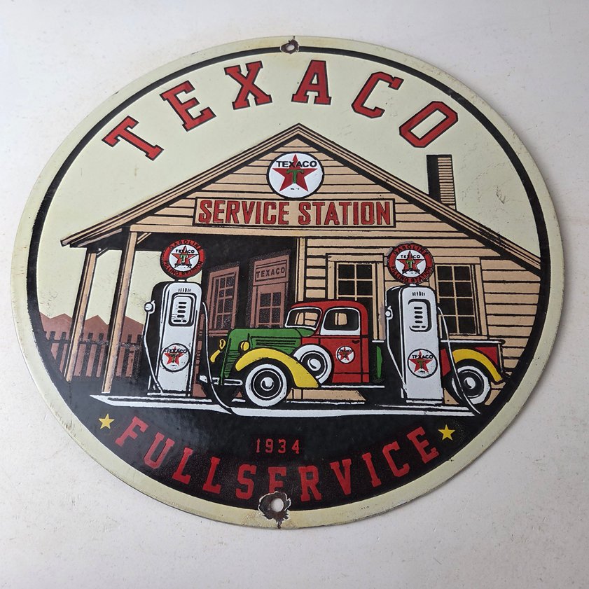 Vintage advertising sign