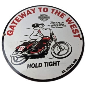 Vintage advertising porcelain signs