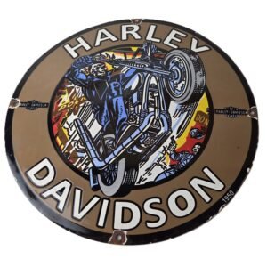 porcelain gas pump plate signs