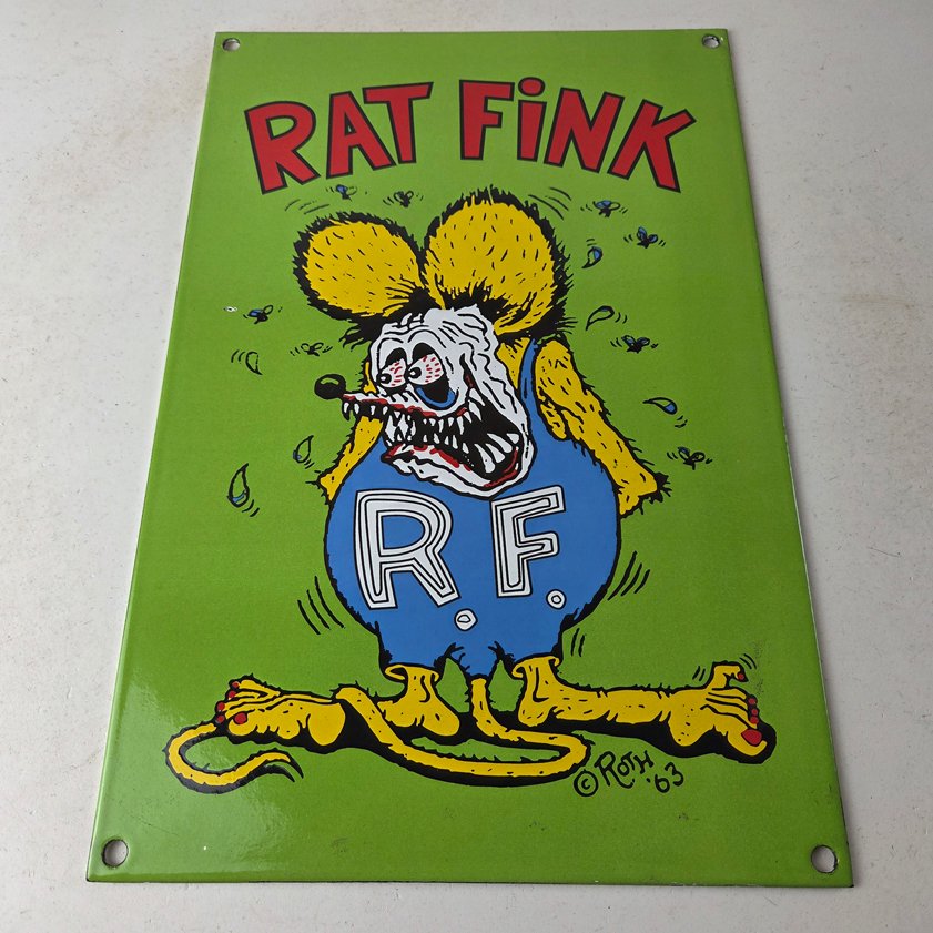 Vintage porcelain gas pump plate signs