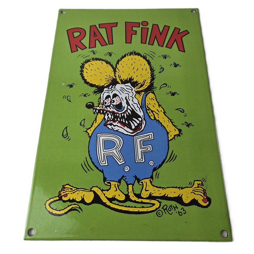 Vintage porcelain gas pump plate signs