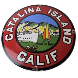 porcelain gas pump plate signs