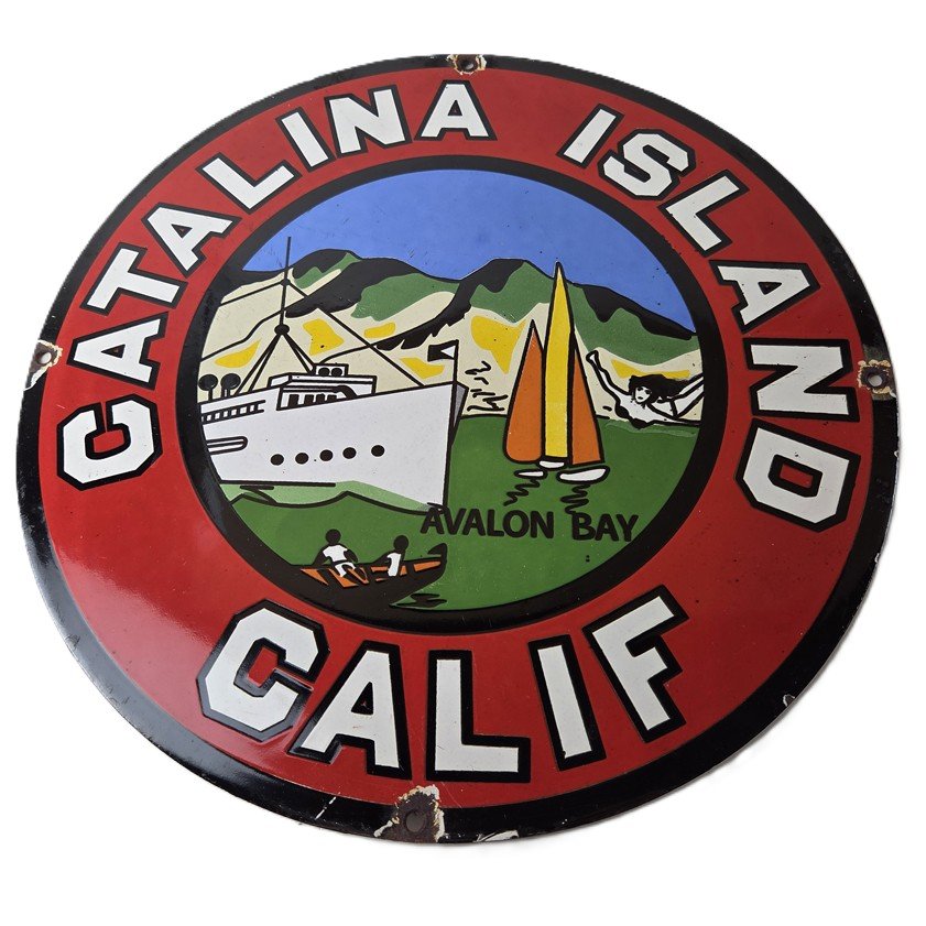 porcelain gas pump plate signs