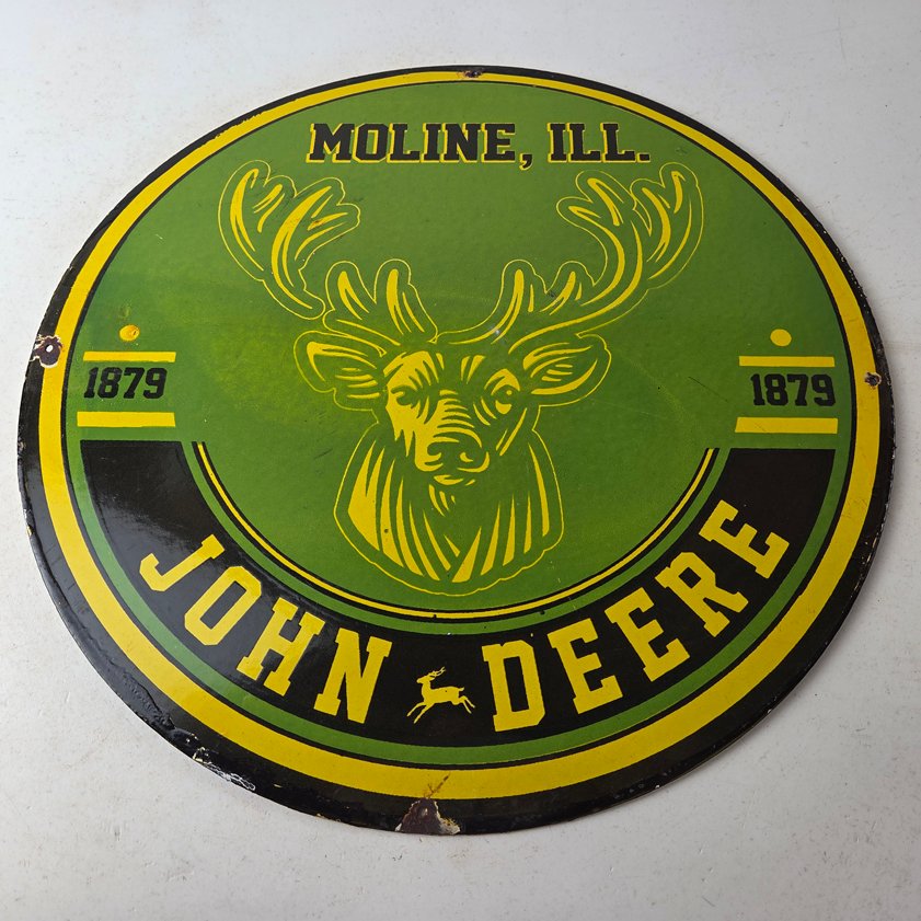 porcelain gas pump plate signs