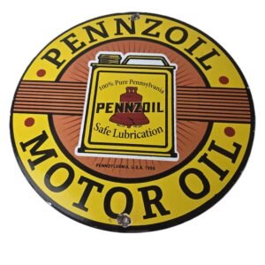 Vintage advertising sign