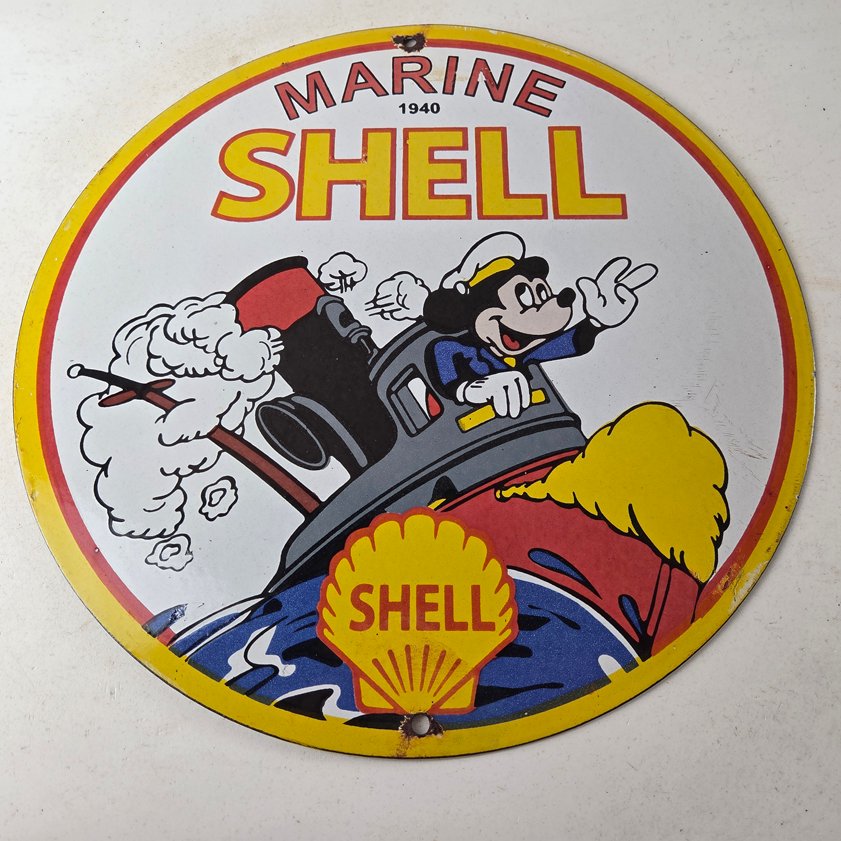Vintage advertising sign