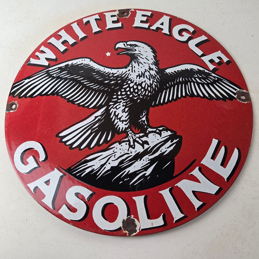Vintage advertising sign