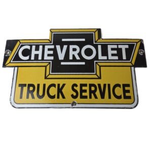 Vintage advertising sign
