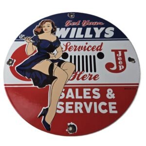 Vintage advertising sign