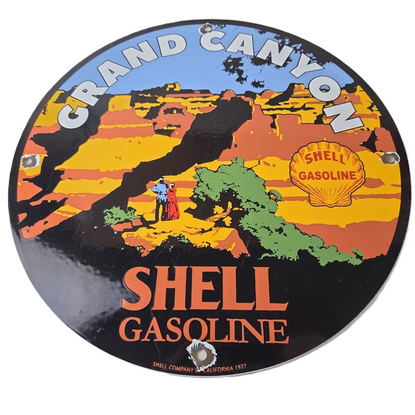 Vintage advertising sign