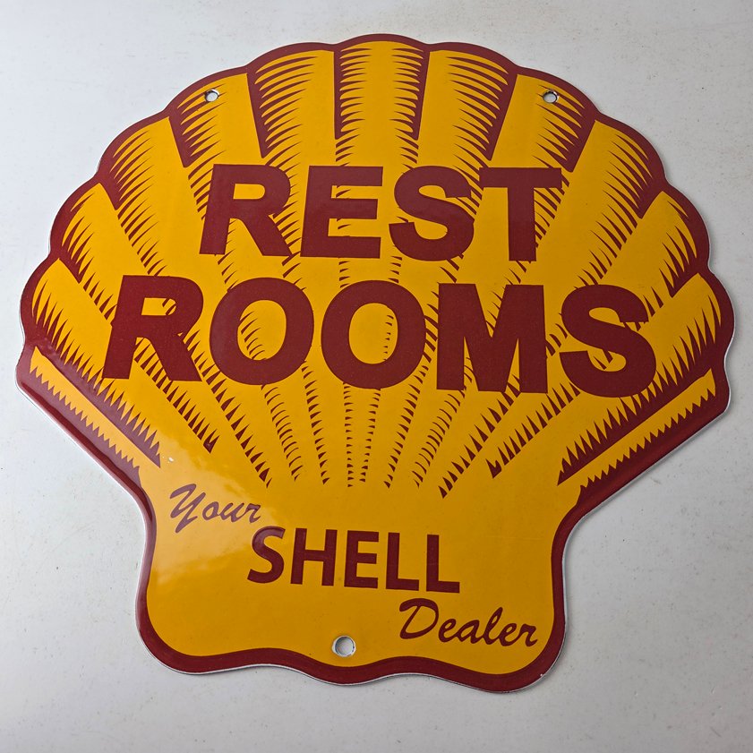 Vintage advertising sign