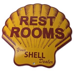 Vintage advertising sign