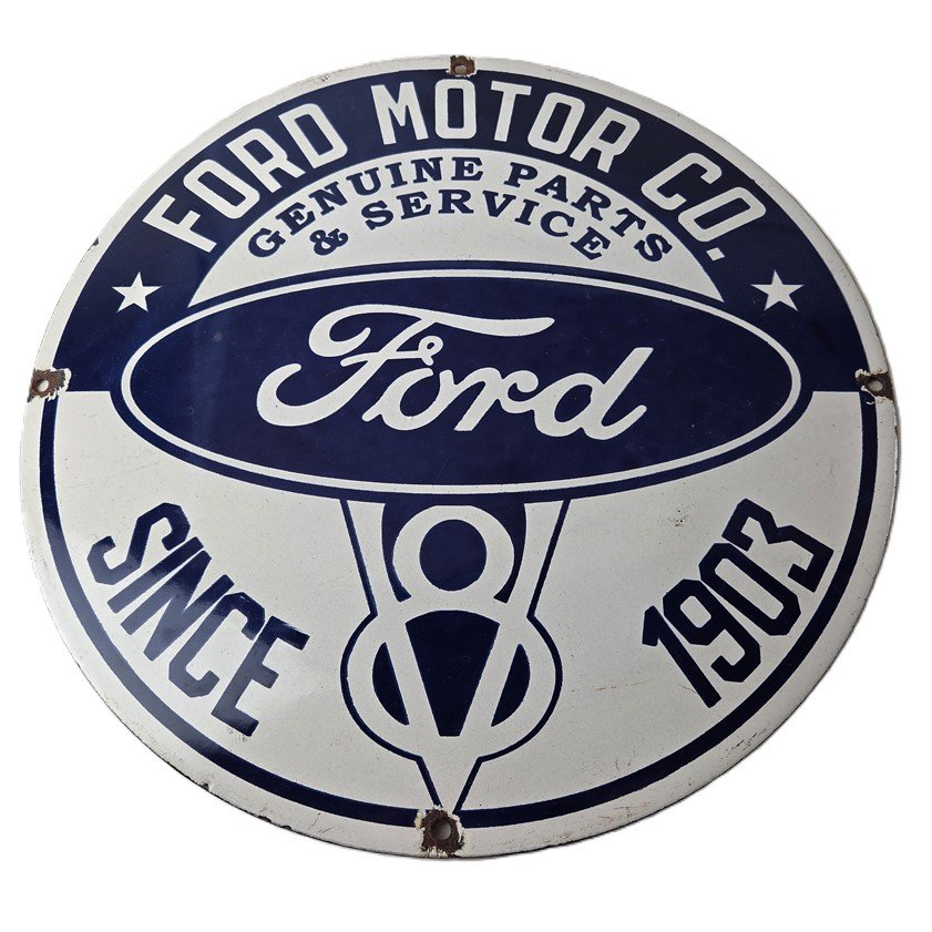porcelain gas pump plate signs