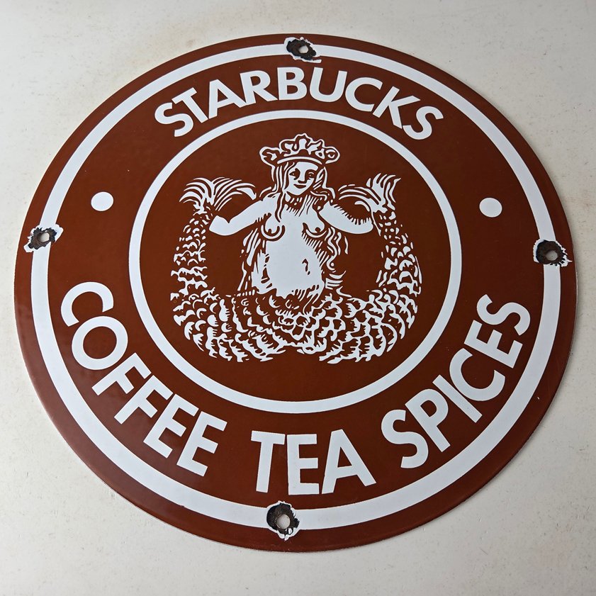 Vintage advertising porcelain signs