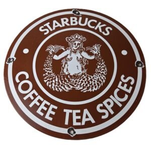 Vintage advertising porcelain signs