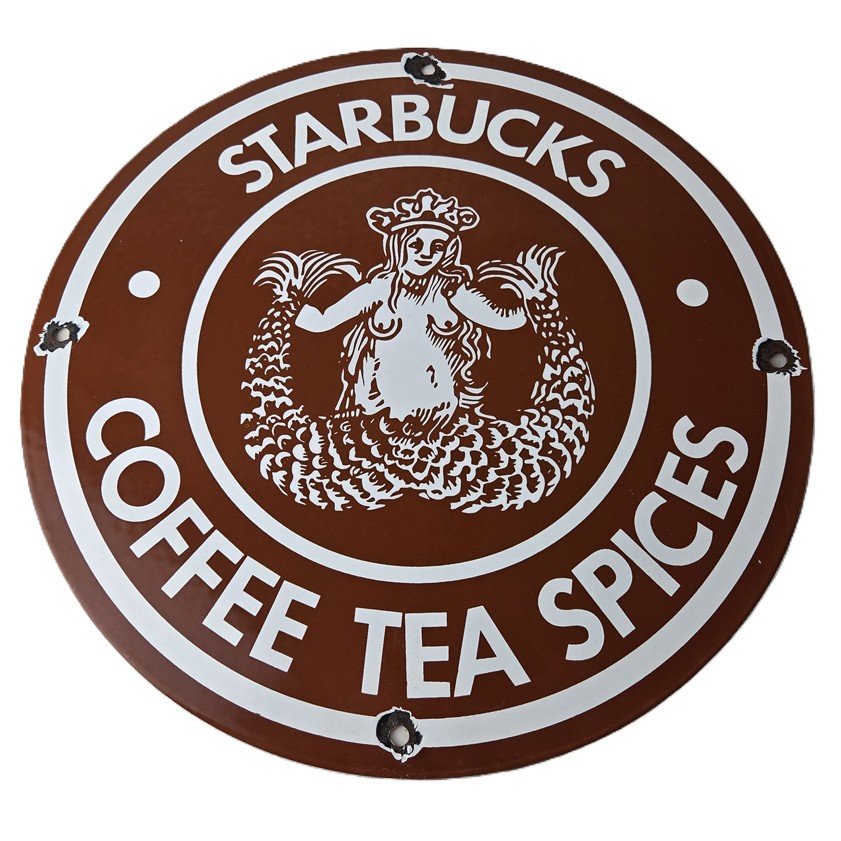 Vintage advertising porcelain signs