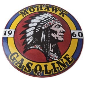 porcelain gas pump plate signs