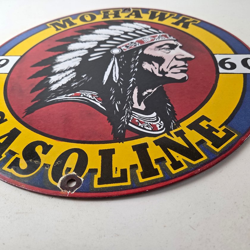 porcelain gas pump plate signs