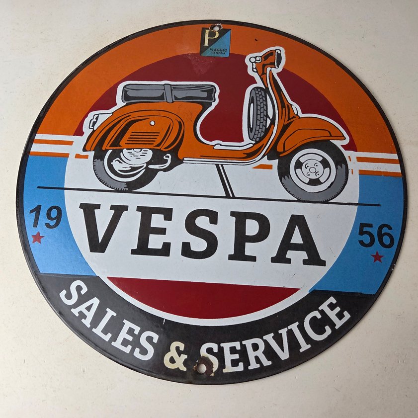 Vintage advertising porcelain signs