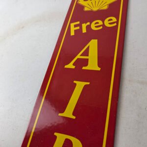 porcelain gas pump plate signs