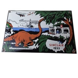 porcelain gas pump plate signs