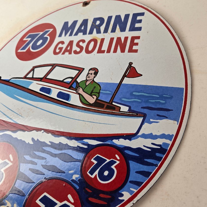 gas oil pump plate sign