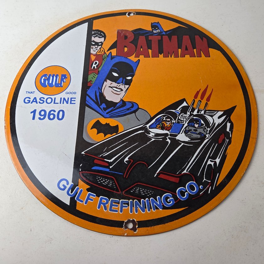 porcelain gas pump plate signs