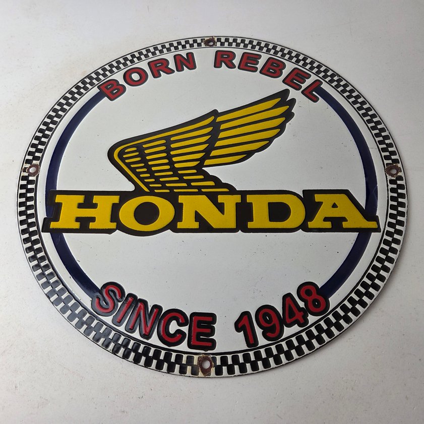 Vintage advertising sign