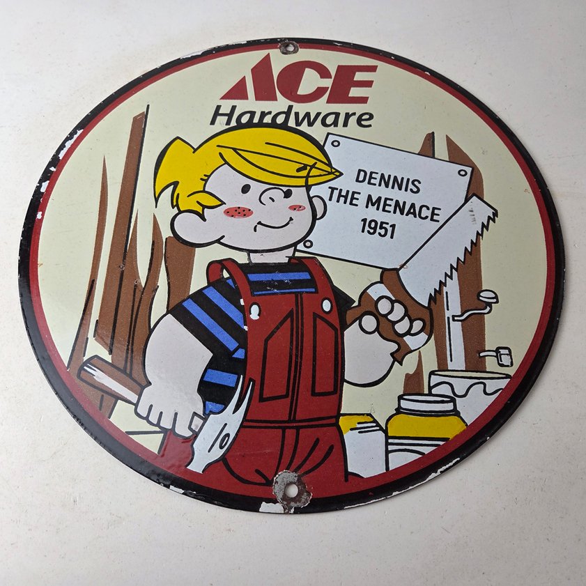Vintage advertising sign