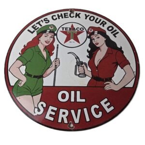 Vintage advertising sign
