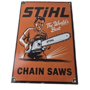 Vintage advertising sign